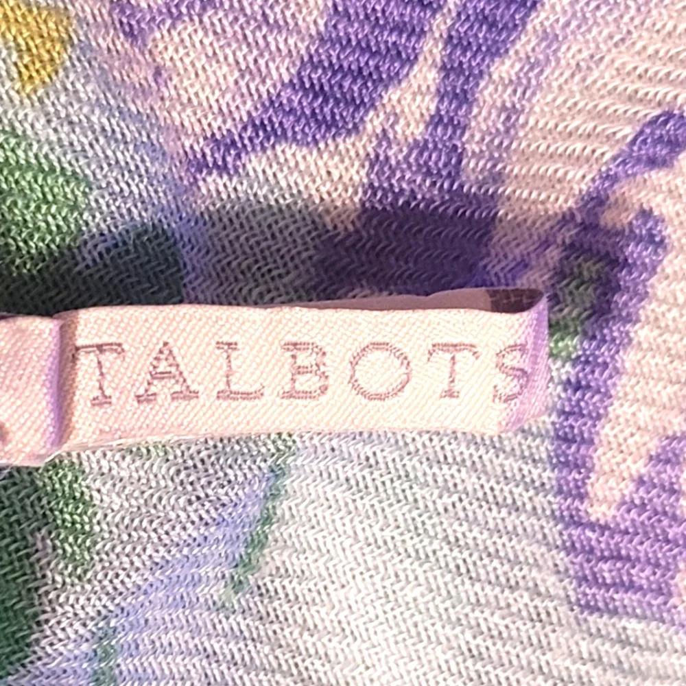 Talbots Multicolored Floral Scarf Shawl - Picture 3 of 6